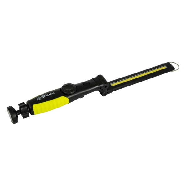 Ліхтар інспекційний магнітний складаний WERTVOLL CREELED/COBLED IP44 Li-ion 2000 mAh/t 7000 K/450 lum ABS 410х34х38 мм RX-8009