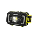 Ліхтар налобний WERTVOLL 6 режимів датчик руху СREE LED/RED LED/COB LED IP65 Li-pol 1800 mAh/t 6500 K/260 lum ABS 70х46х38 мм RX-8015