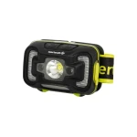 Ліхтар налобний WERTVOLL 6 режимів датчик руху СREE LED/RED LED/COB LED IP65 Li-pol 1800 mAh/t 6500 K/260 lum ABS 70х46х38 мм RX-8015