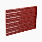 Лист багетний перфорований, 5 хвиль довгих 400х600х30 - Зображення 2