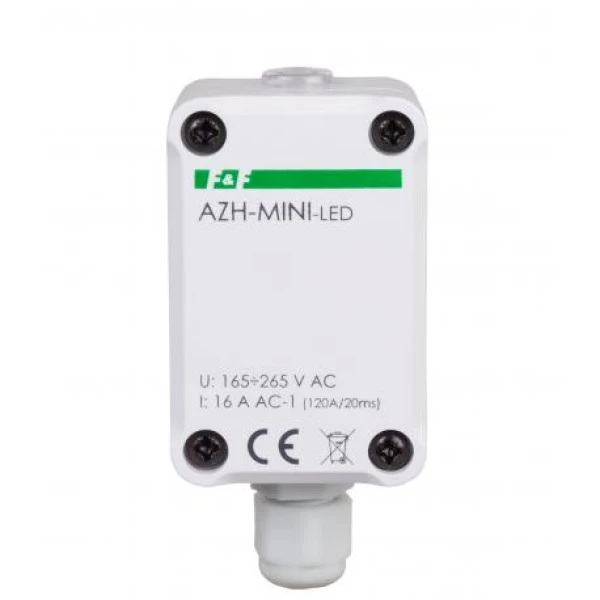 Сутінкове реле F&F AZH-MINI-LED, 16 A