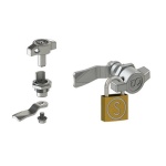 Замок кноб для металевої шафи RZ 311-3-5 - Зображення 2