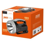 Ліхтар-прожектор світлодіодний акумуляторний JAZZway AccuF6-L3W-bk чорний - Зображення 3