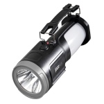 Ліхтар-світильник світлодіодний з акумулятором 2в1 JAZZway AccuF8-L1W/L24-bk чорний - Зображення 2