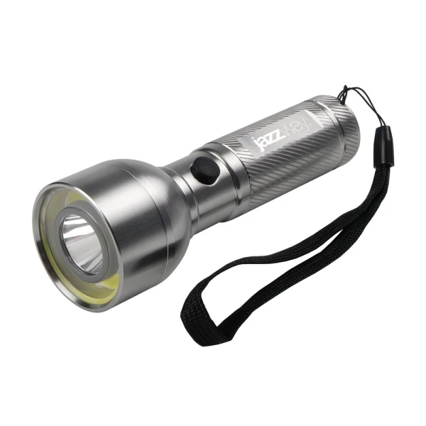 Ліхтар світлодіодний кишеньковий  JAZZway AF6-L3W/L1W-ti титан COB
