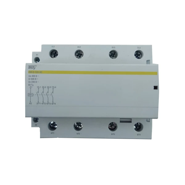 Контактор модульний КМ-6-100-40 100А 230AC 4NO 4р 6мод. TNSy