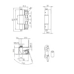 Петля прихована RZ 415-1 - Зображення 2