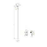 Тяга для приєднання RZ 8450-1100 - Зображення 2