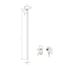 Тяга для приєднання RZ 8450-1100 - Зображення 2