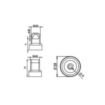 Упори для тяги RZ 303-1-1 - Зображення 2