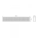 LED світильник аварійний TITANUM 60 LED 6500K - Зображення 4