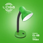 Настільна лампа зелена, "Трава" Е27 (ТМ LOGA ® Light)