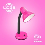 Настільна лампа рожева, "Малина" Е27 (ТМ LOGA ® Light)