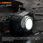 Налобний світлодіодний ліхтарик VIDEX VLF-H075C 550Lm 5000K - Зображення 7