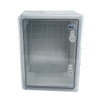 Корпус пластиковий ЩМПп-400х300х170мм пр. дв. ABS IP65 TNSy