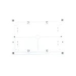 Корпус пластиковий ЩРН-П-12 модульний навісний ECO TNSy - Зображення 3