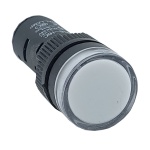 Лампа AD16DS d16mm біла 24V AC/DC TNSy