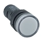 Лампа AD16DS d16mm біла 24V AC/DC TNSy