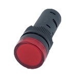 Лампа AD16DS d16mm червона 110V AC/DC TNSy - Зображення 2