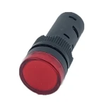 Лампа AD16DS d16mm червона 110V AC/DC TNSy - Зображення 2