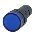 Лампа AD16DS d16mm синій 24V AC/DC TNSy - Зображення 2