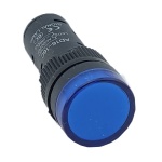Лампа AD16DS d16mm синя 36V AC/DC TNSy