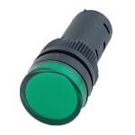 Лампа AD16DS d16mm зелена 12V AC/DC TNSy - Зображення 2