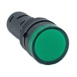 Лампа AD16DS d16mm зелений 24V AC/DC TNSy