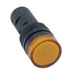 Лампа AD16DS d16mm жовта 110V AC/DC TNSy