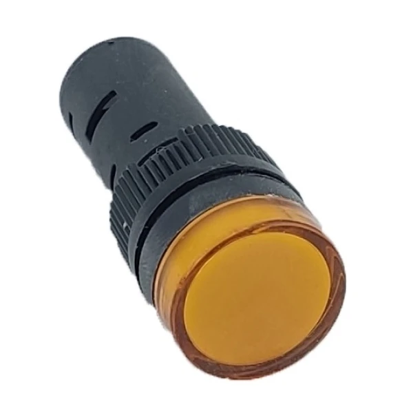Лампа AD16DS d16mm жовта 110V AC/DC TNSy