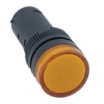 Лампа AD16DS d16mm жовтий 230V AC TNSy