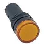 Лампа AD16DS d16mm жовтий 230V AC TNSy
