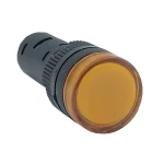 Лампа AD16DS d22mm жовтий 24V AC/DC TNSy