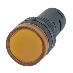 Лампа AD16DS d22mm жовтий 24V AC/DC TNSy - Зображення 2