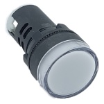 Лампа AD22DS d22mm біла 12V AC/DC TNSy