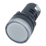 Лампа AD22DS d22mm біла 24V AC/DC TNSy - Зображення 2