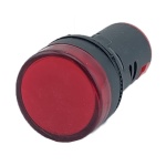Лампа AD22DS d22mm червона 110V AC/DC TNSy - Зображення 2