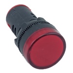 Лампа AD22DS d22mm червоний 24V AC/DC TNSy