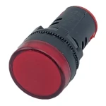 Лампа AD22DS d22mm червоний 24V AC/DC TNSy - Зображення 2