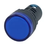 Лампа AD22DS d22mm синій 230V TNSy - Зображення 2