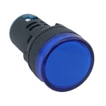 Лампа AD22DS d22mm синій 36V AC/DC TNSy