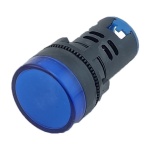Лампа AD22DS d22mm синій 380V TNSy - Зображення 2