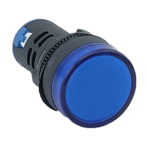 Лампа AD22DS d22mm синя 110V AC/DC TNSy