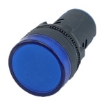 Лампа AD22DS d22mm синя 110V AC/DC TNSy - Зображення 2