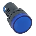 Лампа AD22DS d22mm синя 12V AC/DC TNSy