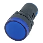 Лампа AD22DS d22mm синя 12V AC/DC TNSy - Зображення 2