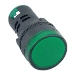 Лампа AD22DS d22mm зелена 110V AC/DC TNSy