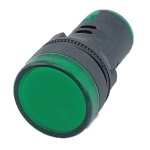 Лампа AD22DS d22mm зелена 110V AC/DC TNSy - Зображення 2