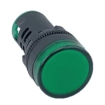 Лампа AD22DS d22mm зелена 12V AC/DC TNSy
