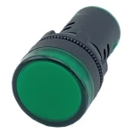 Лампа AD22DS d22mm зелена 12V AC/DC TNSy - Зображення 2